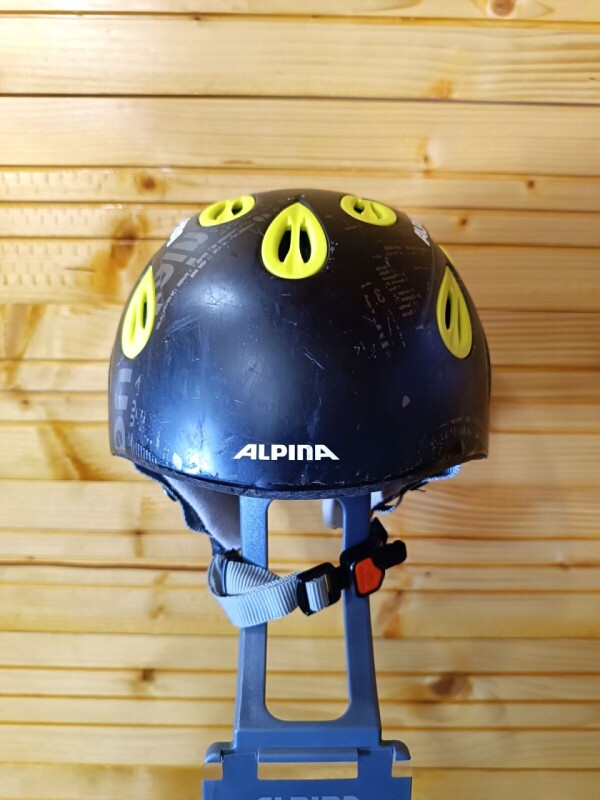 PRILBA ALPINA SNOW BLACK 51-54CM